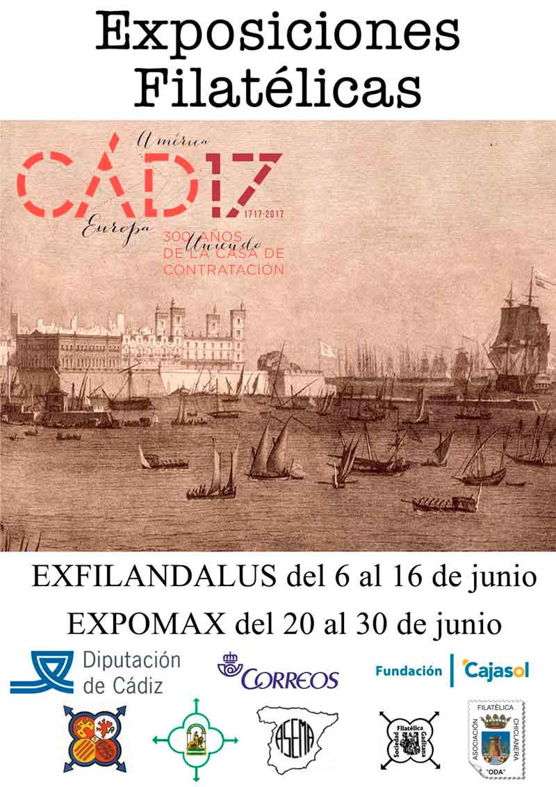 Cartel de la exposición 'Exfilandulus 2017' en la Fundación Cajasol