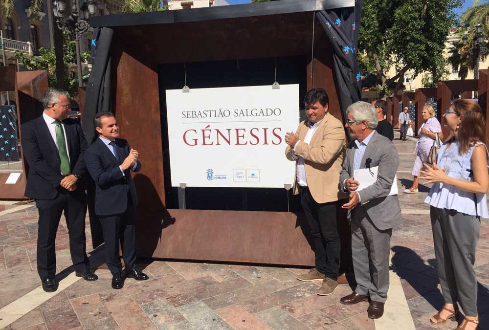 Inauguración de la exposición 'Génesis', de Sebastiao Salgado, en Huelva