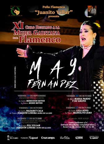 Ciclo dedicado a la mujer en el flamenco centrado en May Fernández