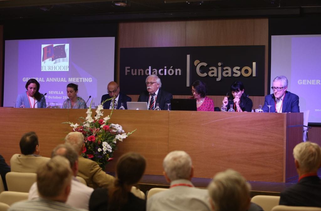 Encuentro General Anual del Congreso Eurhodip 2017 en la Fundación Cajasol