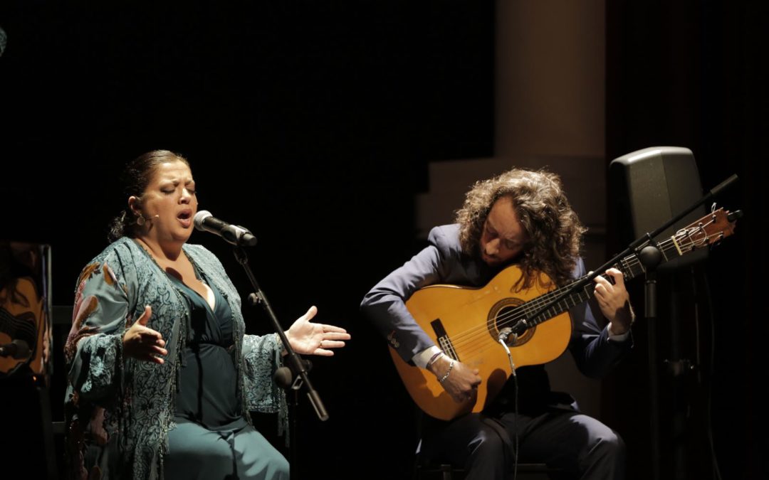 Angelita Montoya, interpretado uno de los temas de 'Versos Olvidados' en los Jueves Flamencos de la Fundación Cajasol