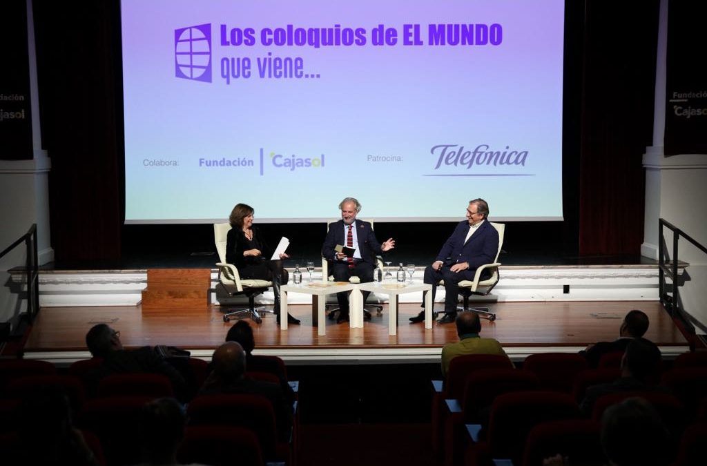 Francisco Lobatón y Emelina Fernández analizan cómo informar sobre desapariciones en ‘Los coloquios de EL MUNDO que viene…’ desde la Fundación Cajasol