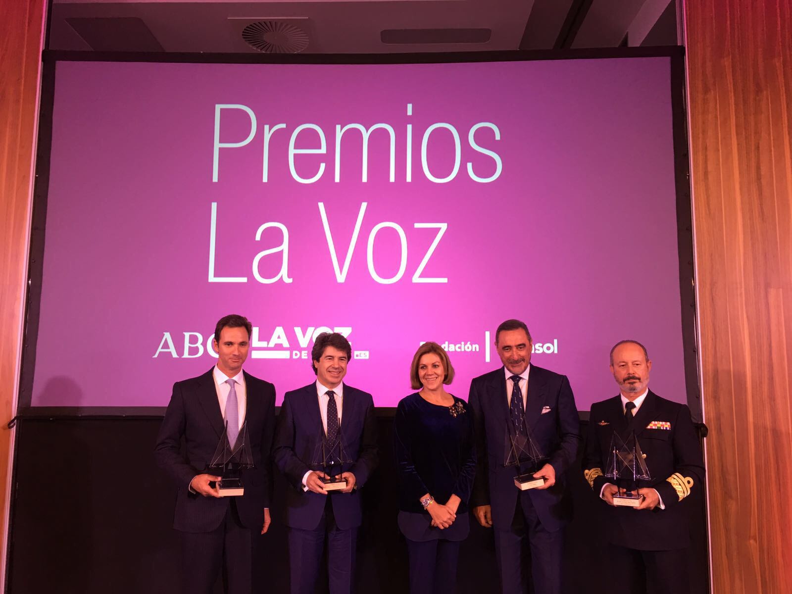 Galardonados en los XII Premios LA VOZ de Cádiz