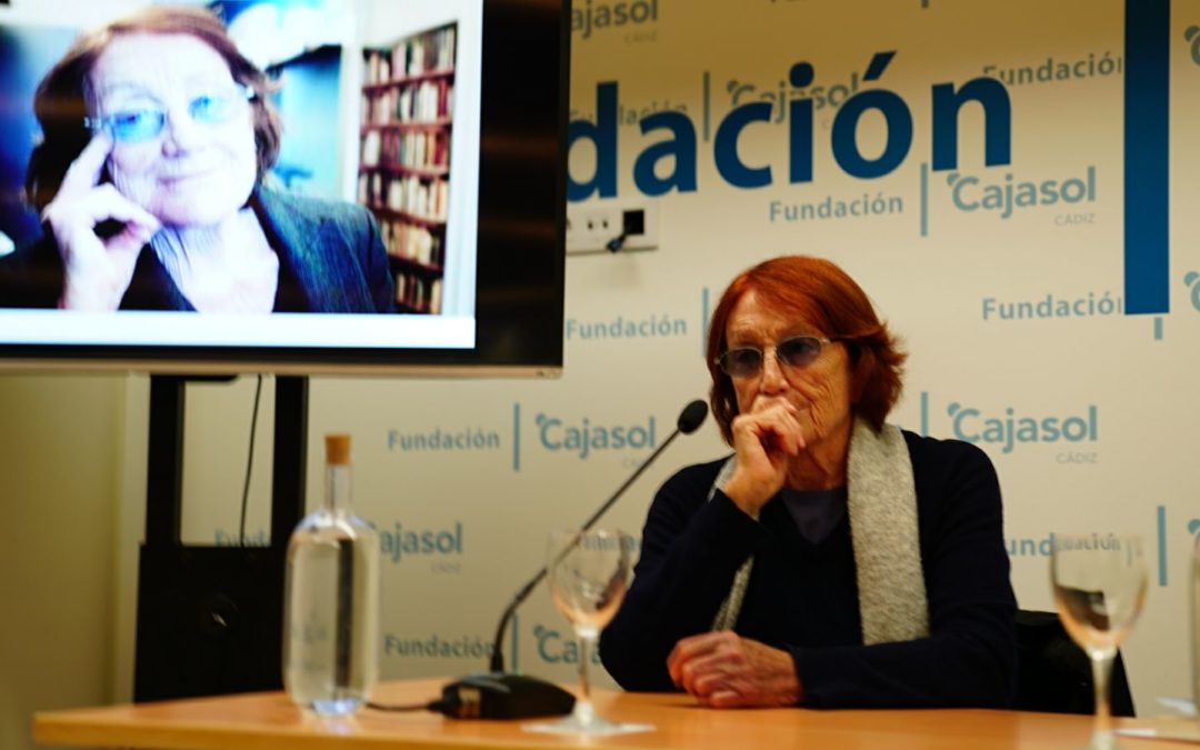 Rosa Regàs, en la Fundación Cajasol (Cádiz)