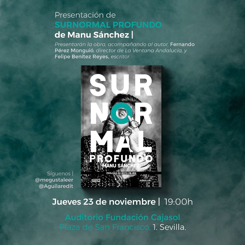 Portada del libro 'Surnormal Profundo', de Manu Sánchez