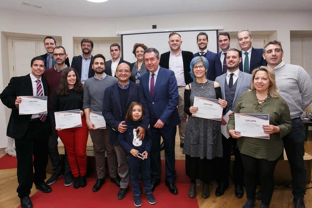 Entrega de los I Premios TalentoLAB Sevilla en la Fundación Cajasol