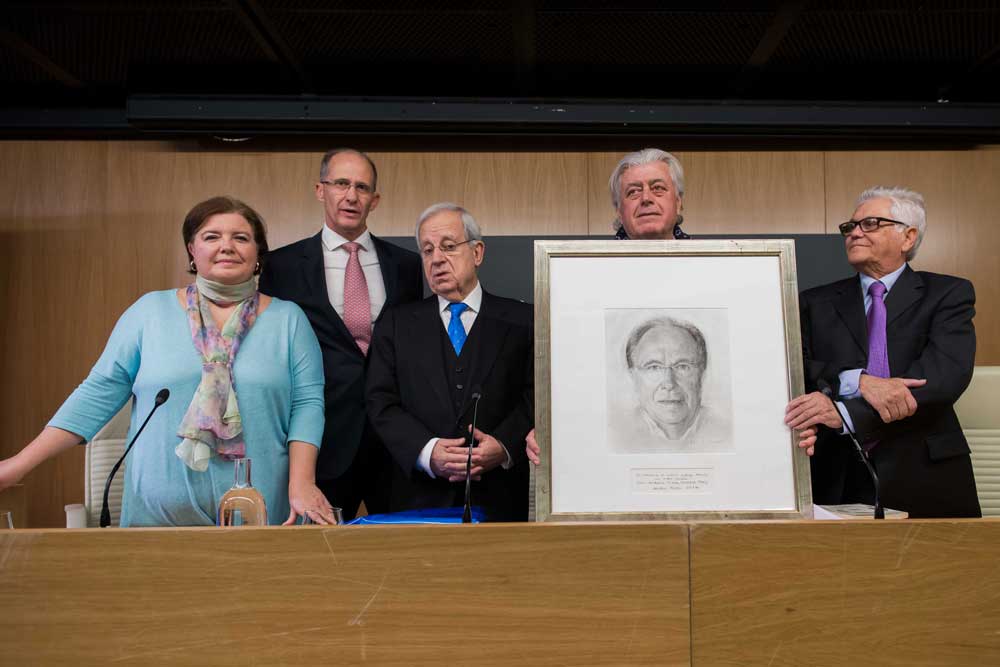 Homenaje a Arturo Moya en la Fundación Cajasol