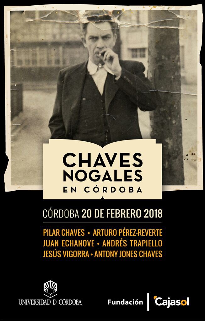 Cartel de la jornada dedicada a Chaves Nogales en Córdoba