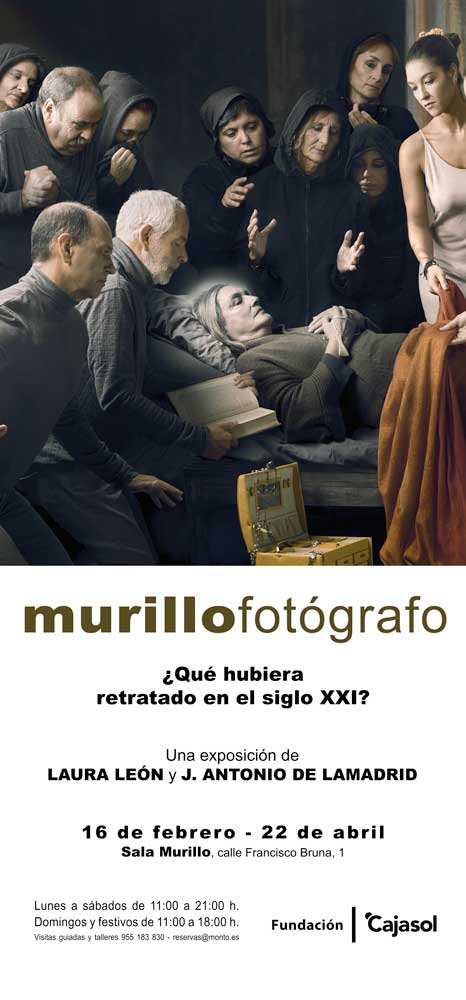 Cartel de la exposición 'Murillo fotógrafo' en la Fundación Cajasol