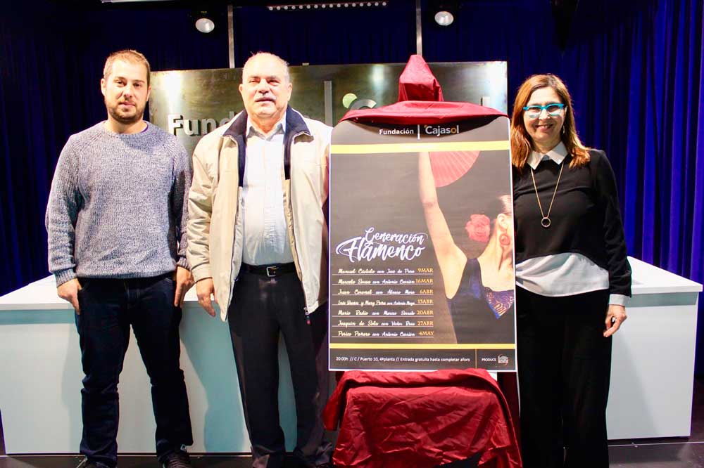 Presentación del ciclo 'Generación Flamenco' en la Fundación Cajasol