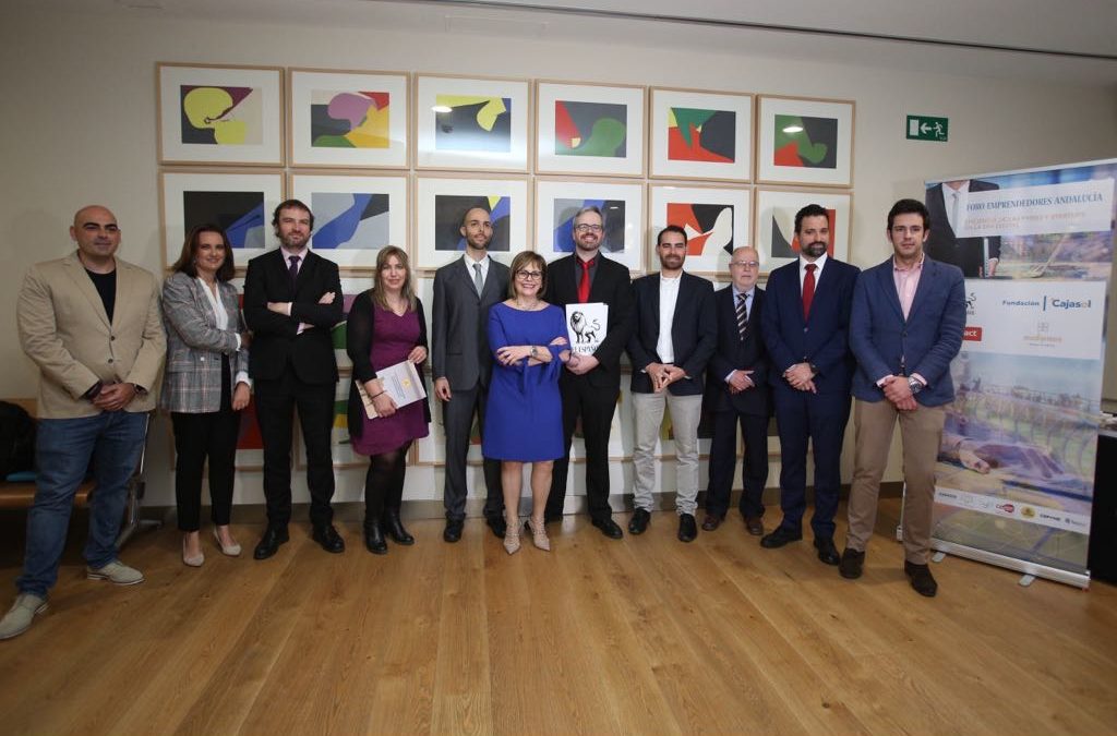 Ponentes en el II Foro de Emprendimiento par Pymes y Startups en la Fundación Cajasol