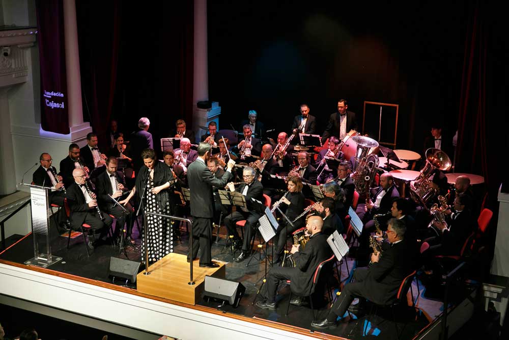 Puesta en escena del VI Concierto Exaltación de la Cultura Taurina a través de la Música en la Fundación Cajasol