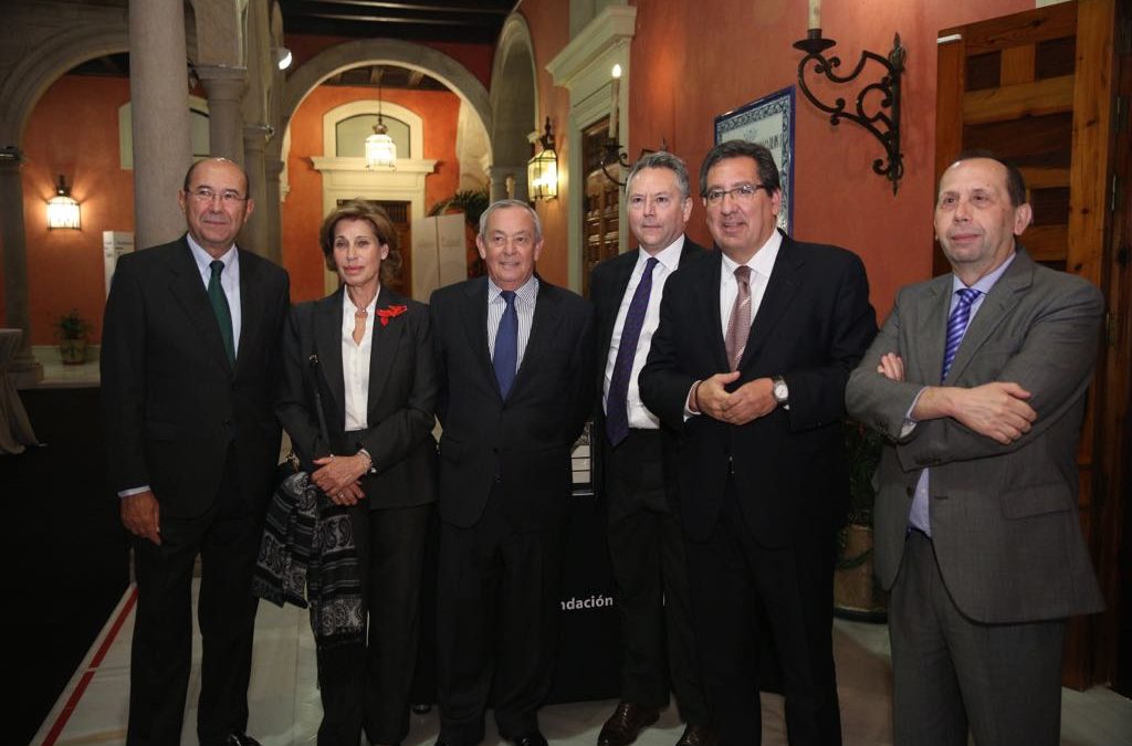 Presentación del libro 'Las cosas como son' de Carlos Solchaga en la Fundación Cajasol