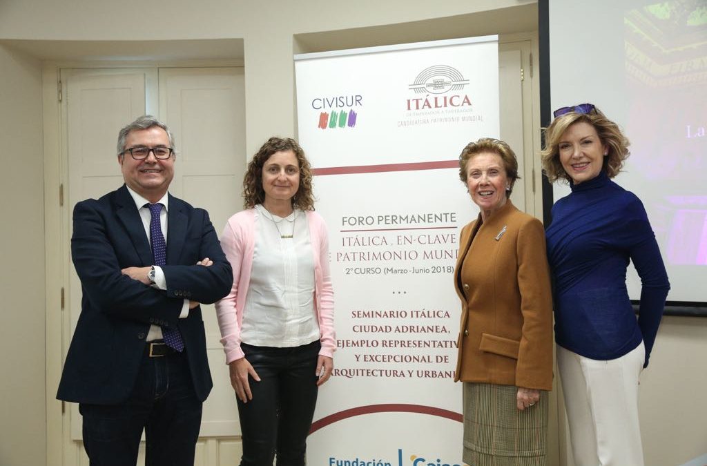 Conferencia de Pilar León en la Fundación Cajasol