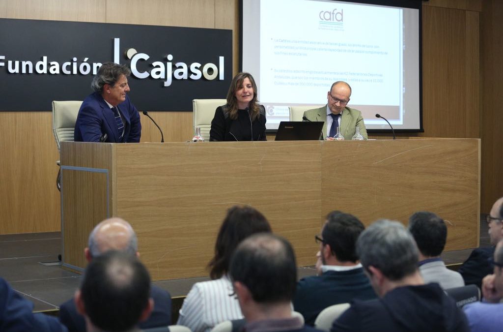 Presentación del ‘Plan Reactiva Tu Club’ en la Fundación Cajasol