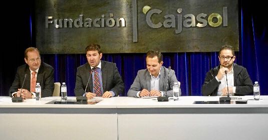 Presentación del espacio Knowmads 2018 en la sede de la Fundación Cajasol en Huelva