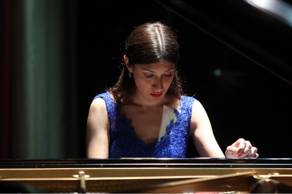 Concierto de piano de Chiara D'Odorico en la Fundación Cajasol