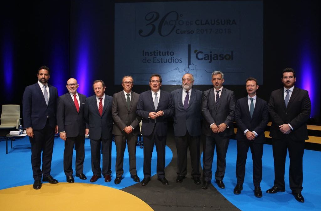 El Instituto de Estudios Cajasol celebra el Acto de Clausura del Curso Académico 2017/2018