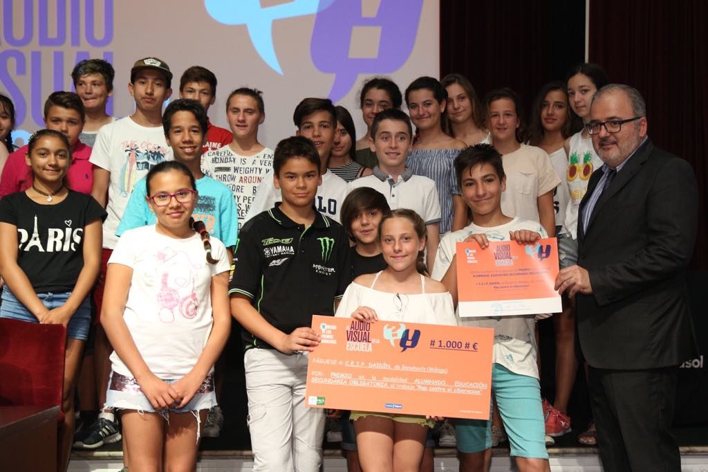 Alumnos del Centro Daidín, de Benahavís, Málaga, premiados en el IV certamen 'El Audiovisual en la Escuela'