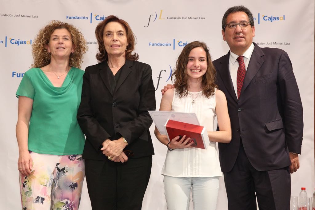 Lucía Luque Gallardo, ganadora del V concurso 'Mi libro preferido' en la provincia de Jaén