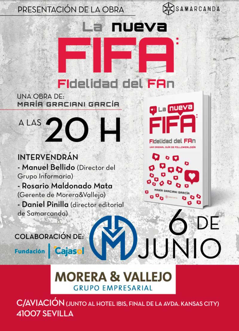 Invitación a la presentación del libro 'La nueva FIFA: Fidelidad del Fan'