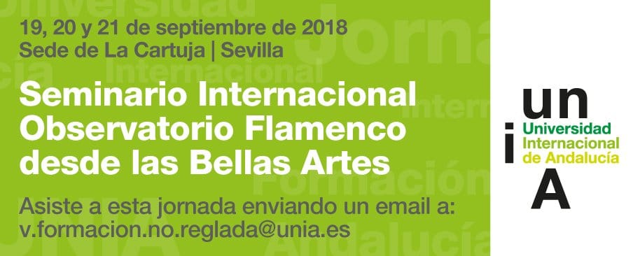 creatividad del seminario internacional observatorio flamenco desde las Bellas Artes