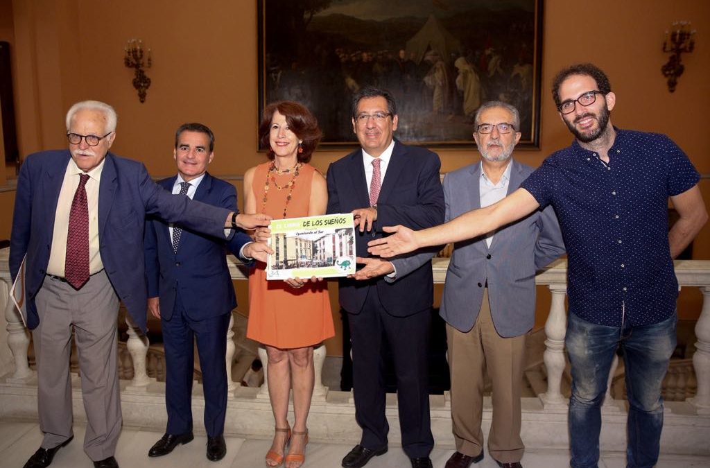 Antonio Pulido, en la presentación del proyecto 'Igualando al Sur' en el Ayuntamiento de Sevilla