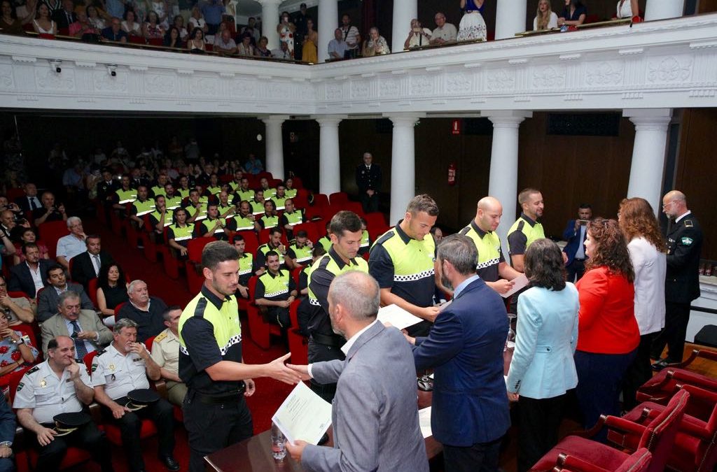 XLIII acto de clausura del curso de ingreso a los Cuerpos de Policía Local de Andalucía