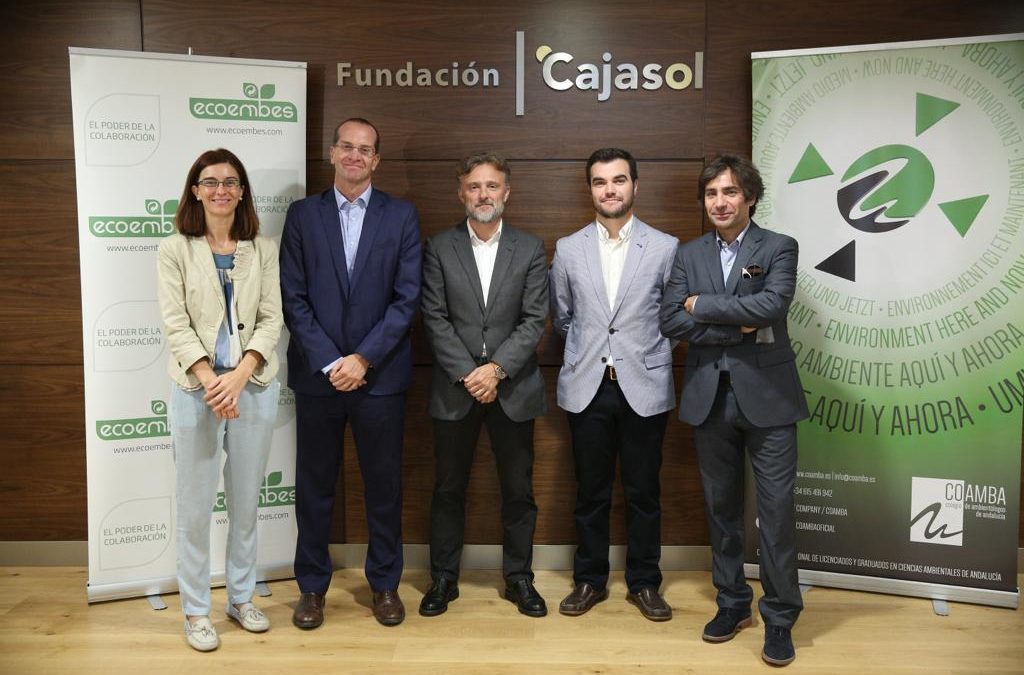 Inauguración de la jornada sobre Jornada Ecodiseño y Economía Circular desde la Fundación Cajasol en Sevilla