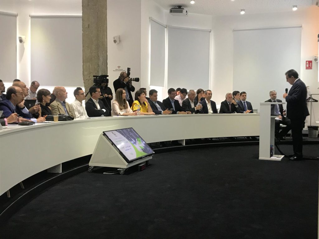 Antonio Pulido, durante su intervención en el II Foro El Español 