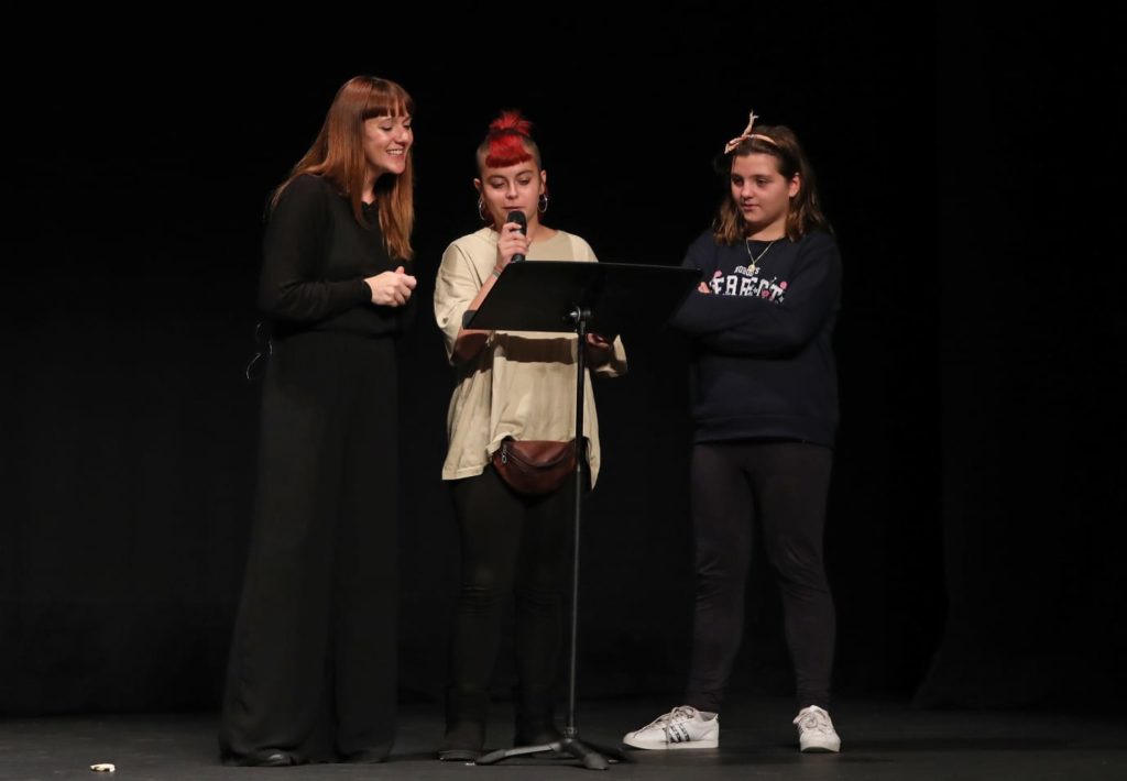 Los alumnos jerezanos participan en la función 'Enamórate de Lope' en el Teatro Villamarta