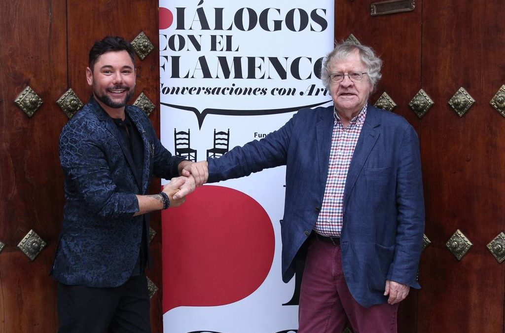 Miguel Poveda e Ian Gibson ponen el broche de oro al ciclo ‘Diálogos con el Flamenco’ en Sevilla