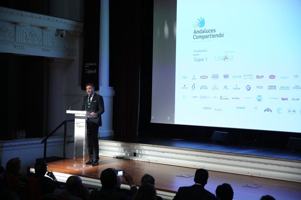 Enrique Miranda, presentador de la VI Gala Andaluces Compartiendo 