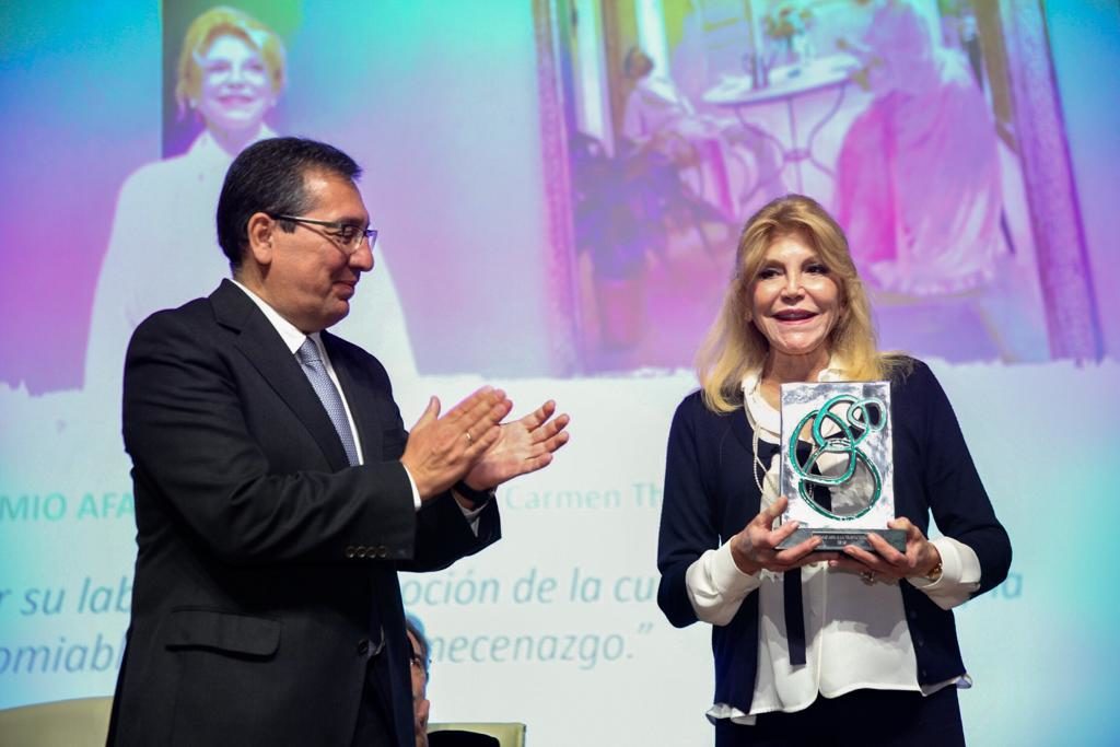 Carmen Thyssen, Premio AFA 2018