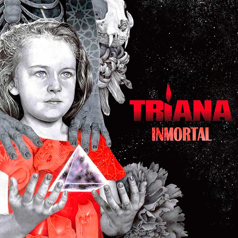 Portada del disco de 'Triana titulado 'Inmortal'