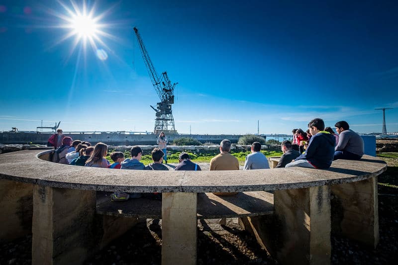 Visita escolar al Museo El Dique de Puerto Real