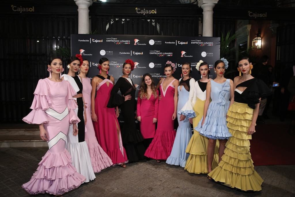 Desfile de María Fernández Fuentes con su colección 'Tic-Tac' en Emprende Lunares 2019