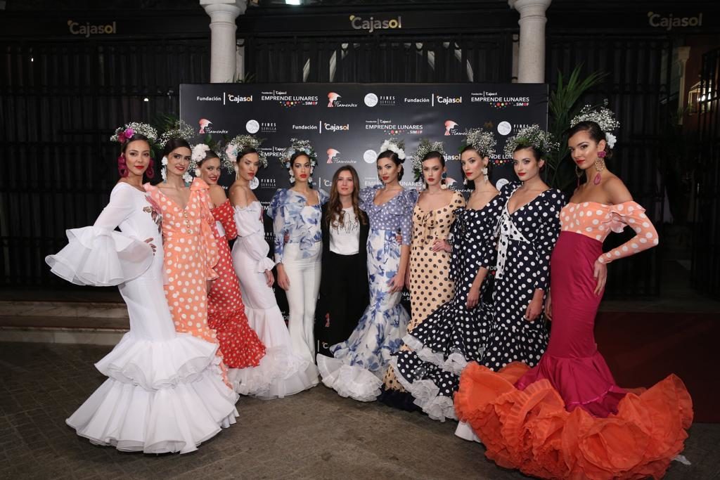 Desfile de Pepa Mena y su colección 'Volare' en Emprende Lunares 2019