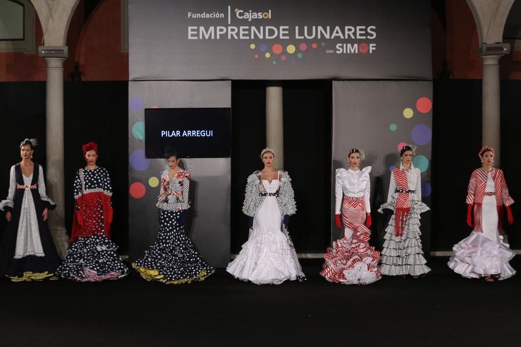 Desfile de Pilar Arregui con su colección 'Poderosa' en Emprende Lunares 2019