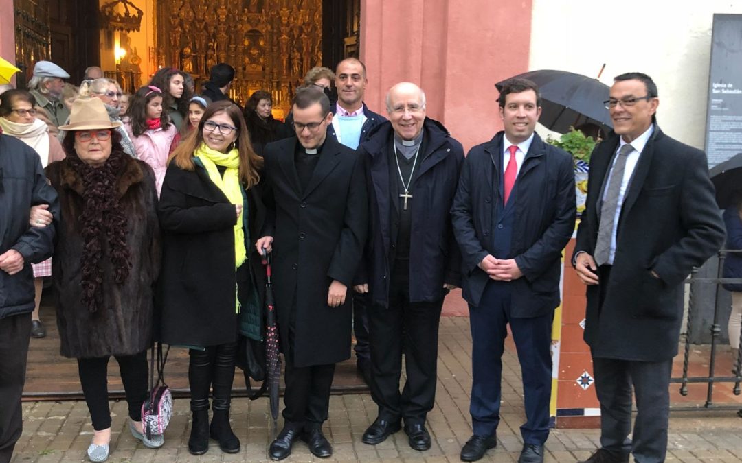 Finalización de las obras en el iglesia Parroquial de San Sebastián en Higuera de la Sierra