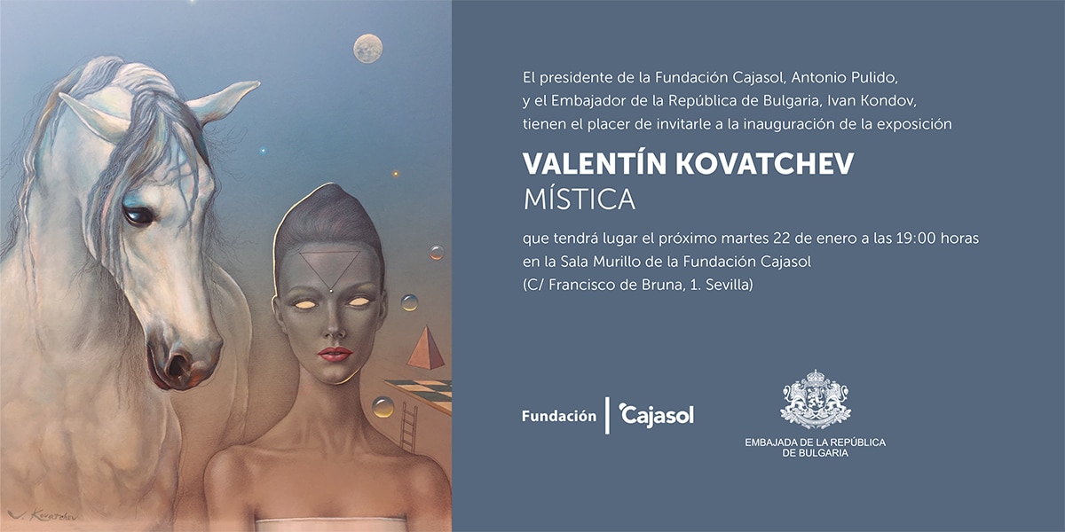 Invitación a la exposición 'Mística' de Kovatchev