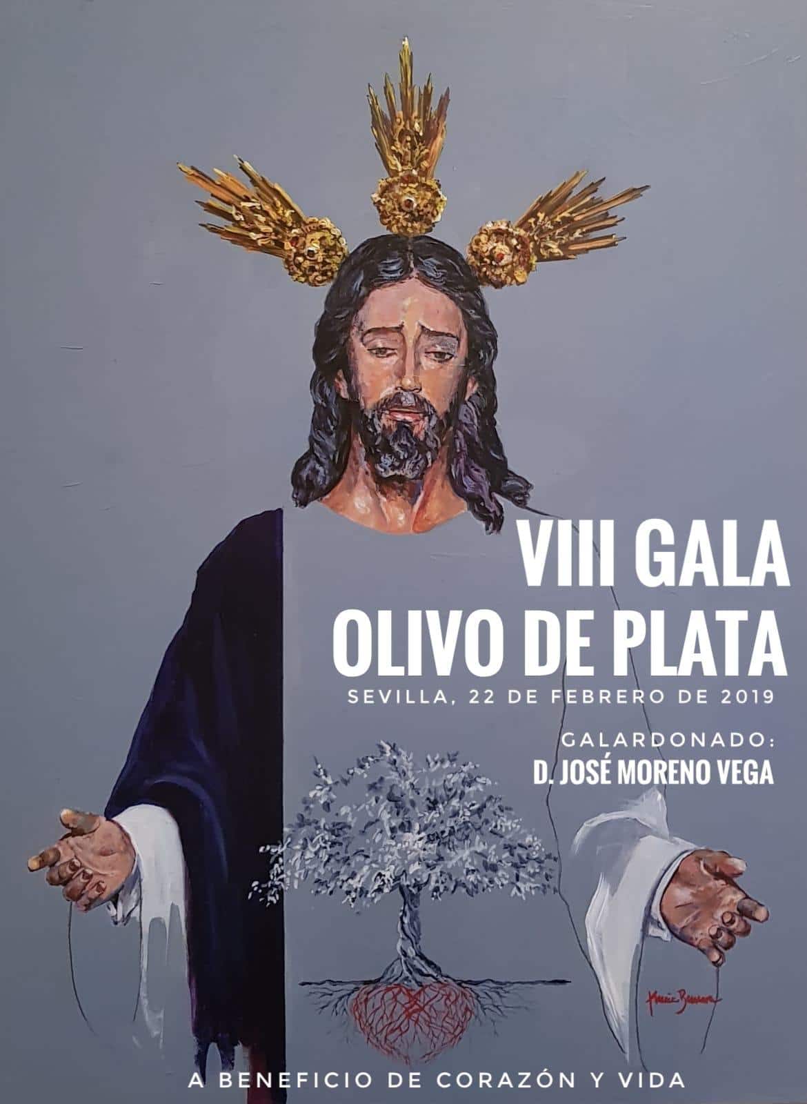 Cartel de la VIII Gala 'Olivo de Plata' de la Hermandad de la Redención de Sevilla