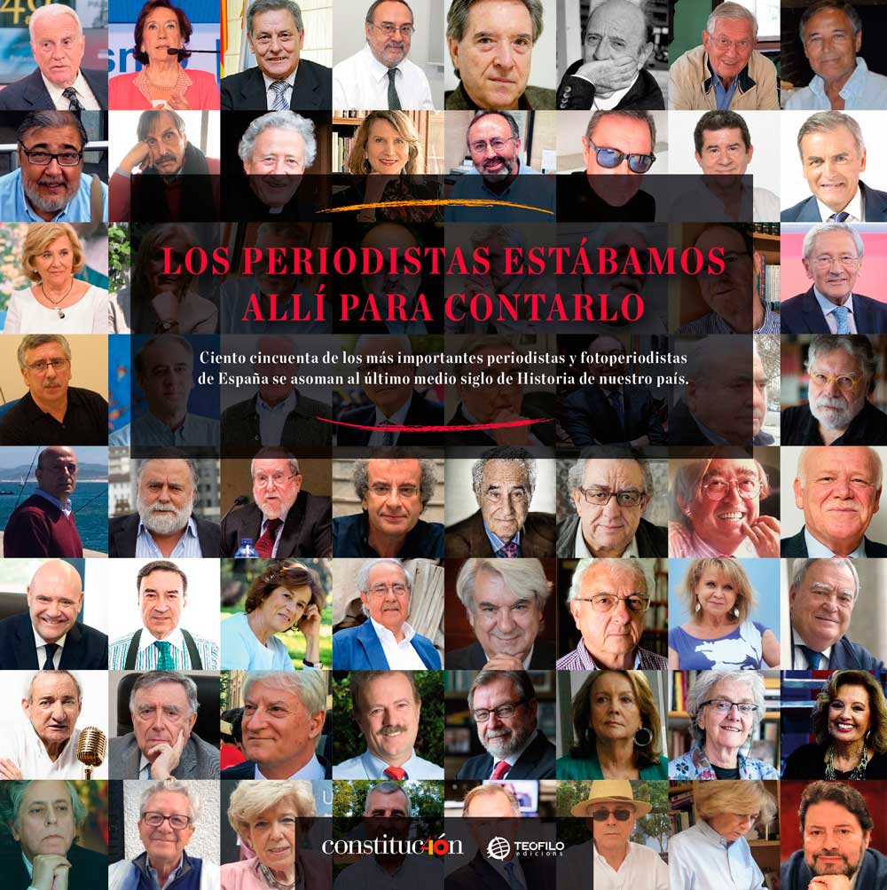 Portada del libro 'Los periodistas estábamos allí para contarlo'