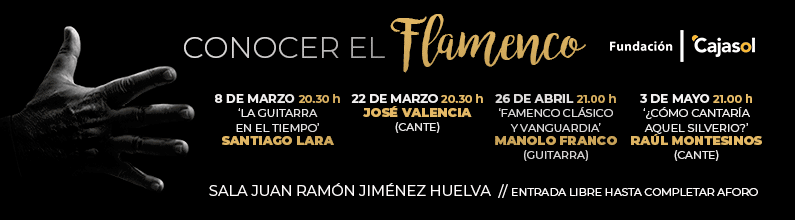 Banner ciclo Conocer el Flamenco 2019 en Huelva