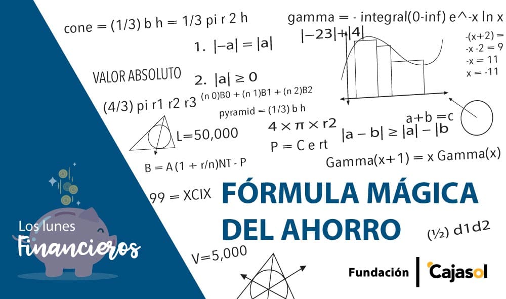 Los Lunes Financieros de la Fundación Cajasol: ¿Cómo aumentar los ahorros? Fórmula mágica