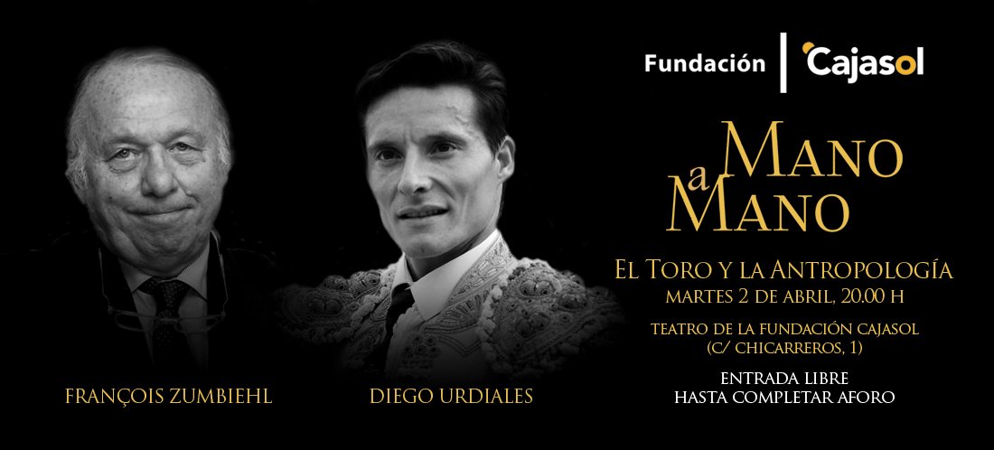 Invitación al Mano a Mano 'El toro y la antropología' en Sevilla