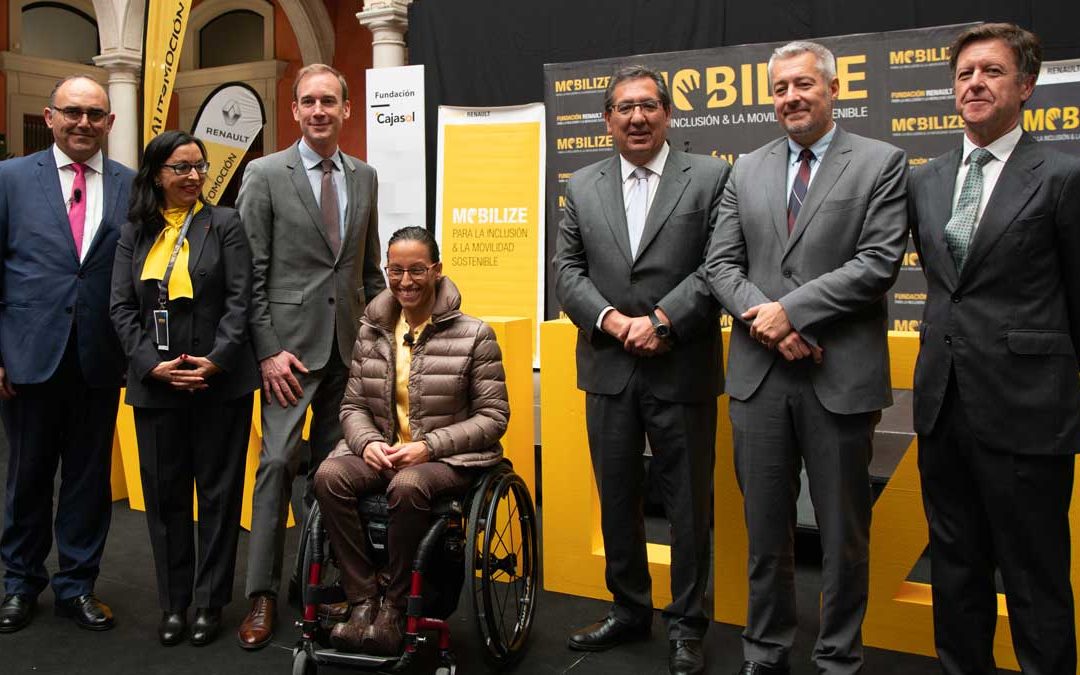 Jornada de Fundación Renault para la Inclusión y la Movilidad Sostenible en la Fundación Cajasol