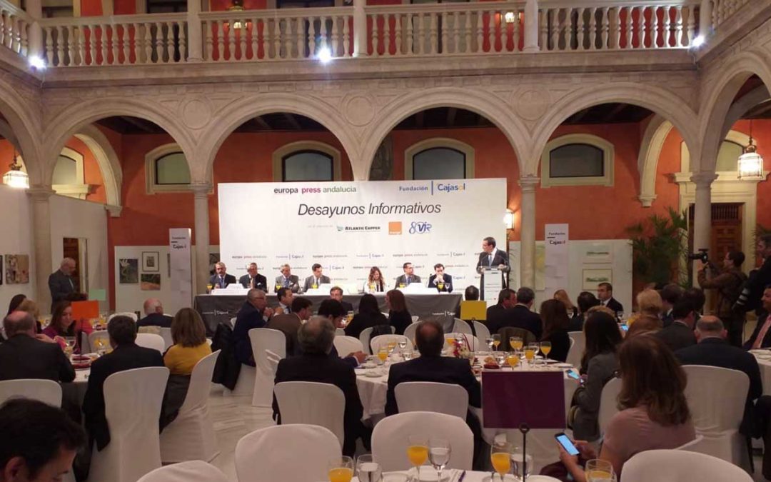 Desayuno Informativo de Europa Press con Teresa Jiménez-Becerril en Sevilla