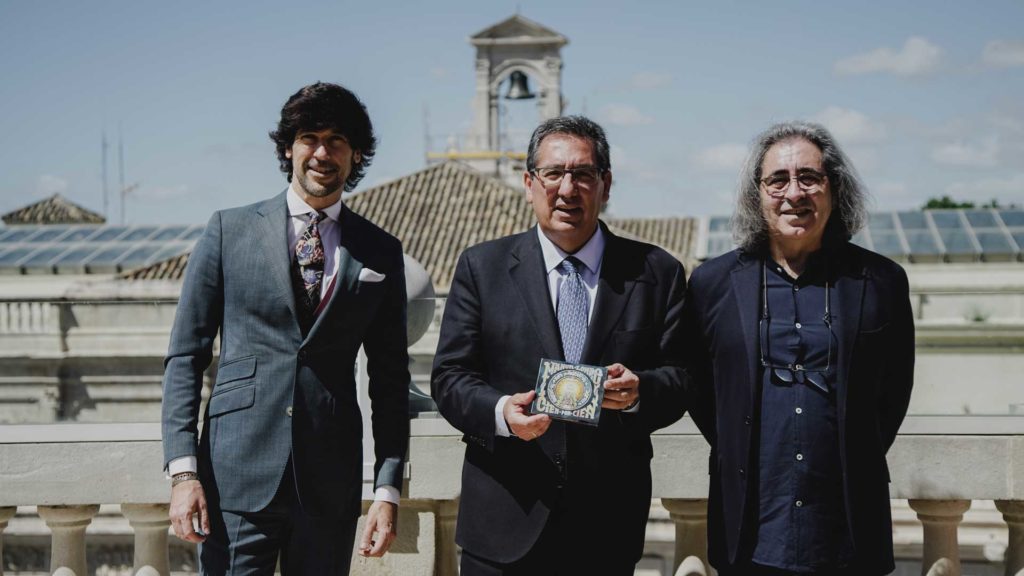 Presentación del disco 'Rocío, cien por cien', de Manuel Lombo en la Fundación Cajasol