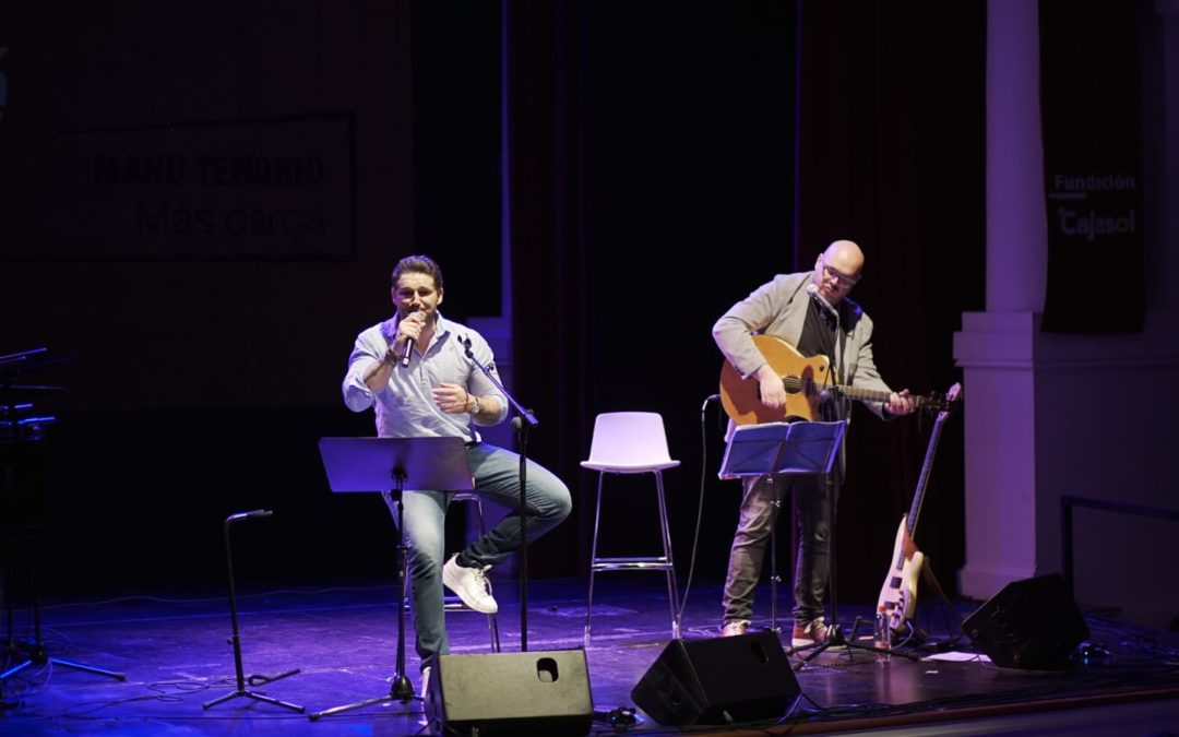 Manu Tenorio, ‘Más Cerca’ que nunca en la Fundación Cajasol